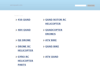 aeroquad.com screenshot