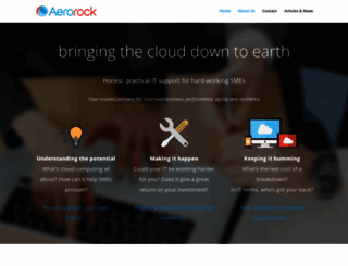 aerorock.co.nz screenshot