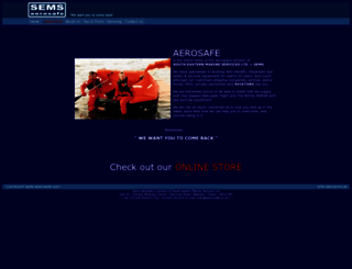 aerosafe.co.uk screenshot