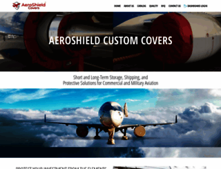 aeroshieldcovers.com screenshot