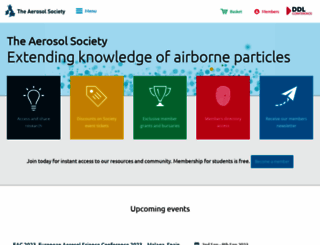 aerosol-soc.com screenshot