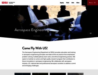 aerospace.sdsu.edu screenshot