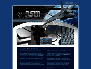 aerospacemetals.com screenshot