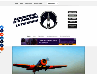aerospacenews.com screenshot