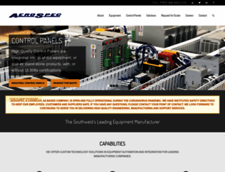 aerospecinc.com screenshot