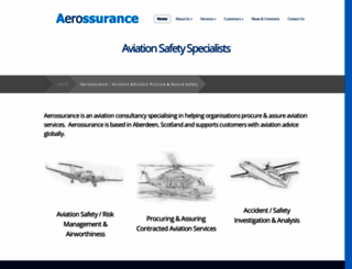 aerossurance.com screenshot