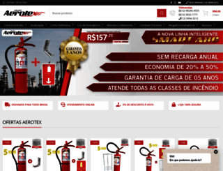 aerotexextintores.com.br screenshot