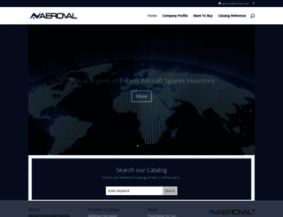 aeroval.com screenshot