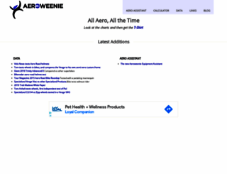 aeroweenie.com screenshot