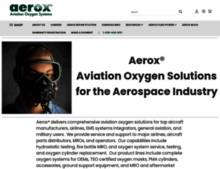 aerox.com screenshot