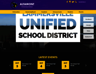 aes.lammersvilleschooldistrict.net screenshot