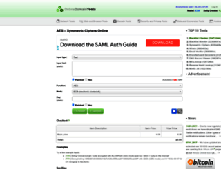aes.online-domain-tools.com screenshot