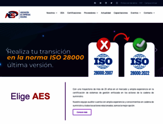 aes.org.co screenshot