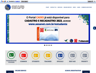 aesanet.com.br screenshot