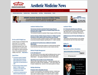 aestheticmedicinenews.com screenshot