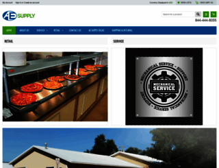aesupplyonline.com screenshot