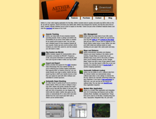 aetherlog.com screenshot