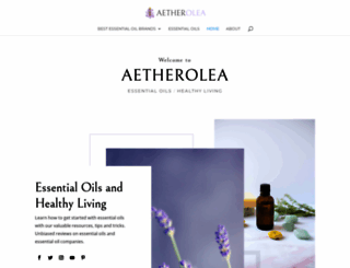 aetherolea.com screenshot