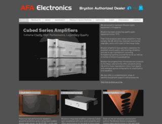 afaelectronics.com screenshot