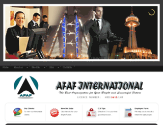afafint.com screenshot