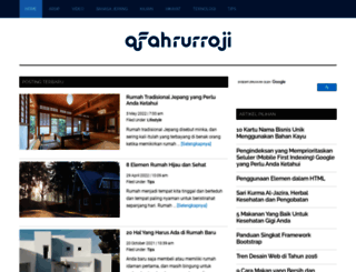 afahrurroji.net screenshot