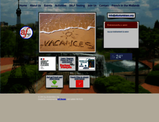 afcolumbiasc.org screenshot