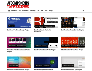 afcomponents.com screenshot