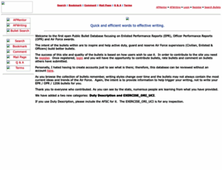 afeprbullets.com screenshot