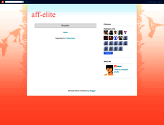 aff-elite.blogspot.com screenshot