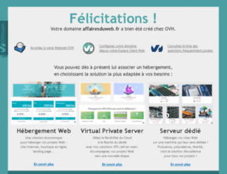 affairesduweb.fr screenshot