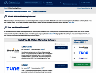 affiliate-marketing.financesonline.com screenshot