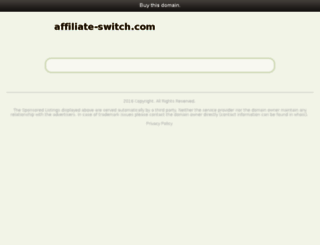 affiliate-switch.com screenshot