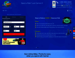 affiliate.carmellimo.com screenshot