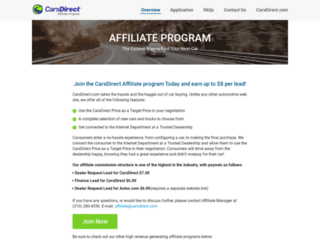 affiliate.carsdirect.com screenshot