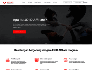 affiliate.jd.id screenshot