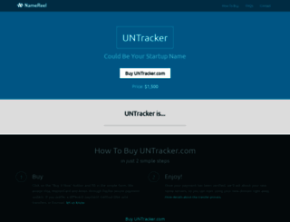 affiliate.untracker.com screenshot