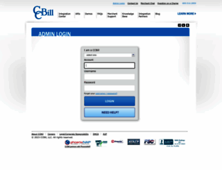 affiliateadmin.ccbill.com screenshot