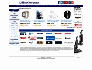 affiliatecompass.com screenshot