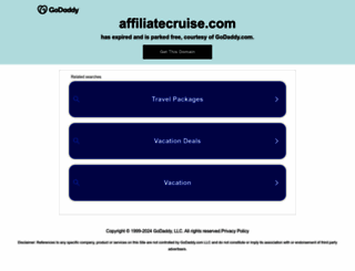 affiliatecruise.com screenshot