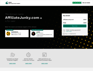 affiliatejunky.com screenshot