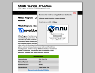 affiliateprograms.n.nu screenshot