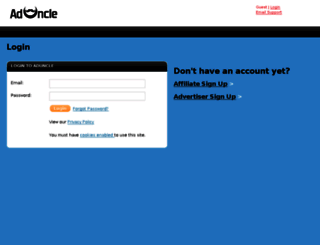 affiliates.aduncle.com screenshot