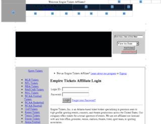 affiliates.empiretickets.com screenshot