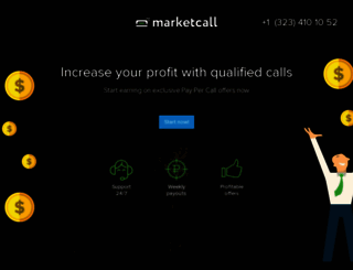 affiliates.marketcall.net screenshot