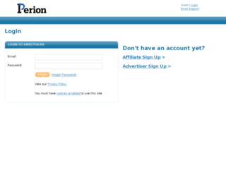 affiliates.perion.com screenshot