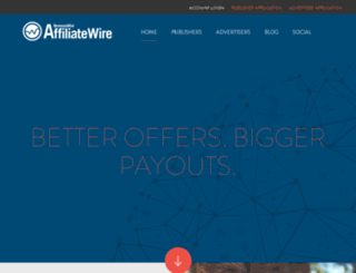 affiliatewire.com screenshot