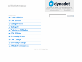 affiliation.space screenshot