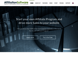 affiliationsoftware.co screenshot
