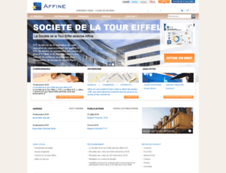 affine.fr screenshot