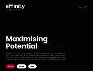 affinityagency.co.uk screenshot